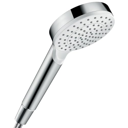 hansgrohe wassersparender Duschkopf Crometta, Sparduschkopf, Duschbrause, Weiß/Chrom hansgrohe wassersparender Duschkopf Crometta, Sparduschkopf, Duschbrause, Weiß/Chrom von hansgrohe