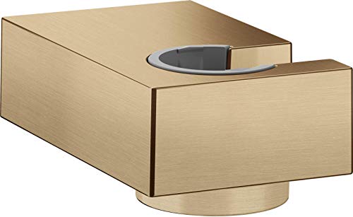 hansgrohe Duschkopfhalterung Porter E, Brushed Bronze, 78,00 von hansgrohe