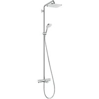 hansgrohe Duschsystem "Croma E", (Komplett-Set), 28cm, mit Wannenthermostat, chrom von Hansgrohe