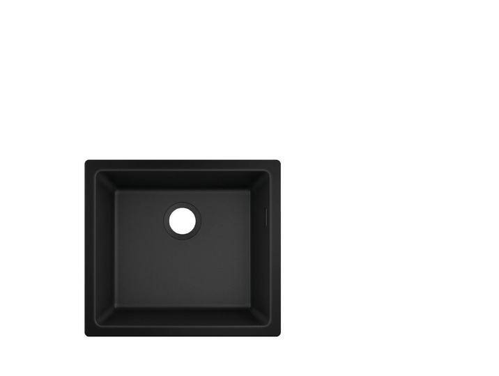 hansgrohe Einbauspüle S51 S510-U450 Unterbauspüle 450 Graphitschwarz von Hansgrohe