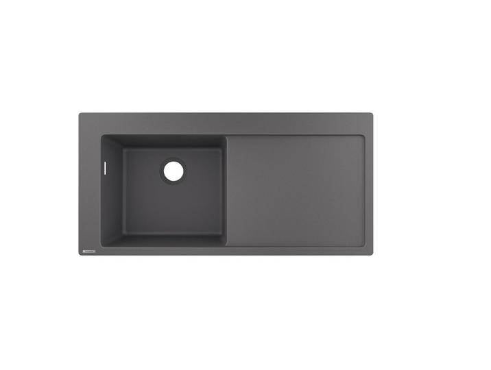hansgrohe Einbauspüle S51 S5110-F450 Einbauspüle 450 mit Abtropffläche rechts Steingrau hansgrohe Einbauspüle S51 S5110-F450 Einbauspüle 450 mit Abtropffläche rechts Steingrau von Hansgrohe