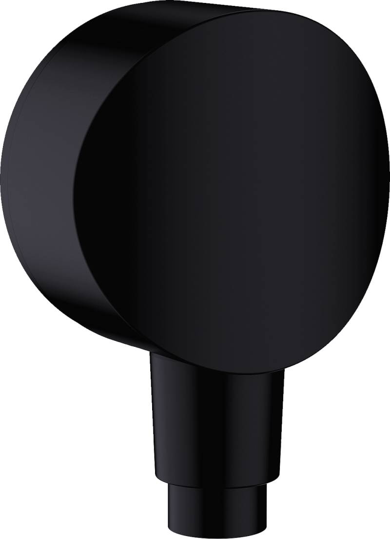 hansgrohe FixFit Wandanschluss S mit Rückflussverhinderer und Kunststoffanschlusswinkel, chrom, 26453670 von Hansgrohe