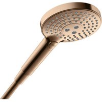 hansgrohe Handbrause EcoSmart Axor innenl. WF, 120mm, 3jet, pol. r gol hansgrohe Handbrause EcoSmart Axor innenl. WF, 120mm, 3jet, pol. r gol von Hansgrohe