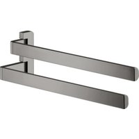 hansgrohe Handtuchhalter Axor universal 409mm, 2-arm, schwenkb., pol. bla chrome von Hansgrohe