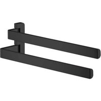hansgrohe Handtuchhalter Axor universal 409mm, 2-armig, schwenkbar, mattschwarz von Hansgrohe