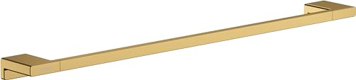 hansgrohe Handtuchstange AddStoris, Badetuchhalter 64.8cm, Handtuchhalter, Polished Gold Optic von hansgrohe