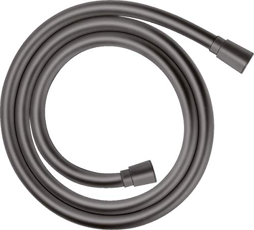 hansgrohe Isiflex - universal Duschschlauch 1,60m, mit Verdrehschutz, flexibler Brauseschlauch mit Knickschutz, inkl. Dichtungsringe, Brushed Black Chrome von hansgrohe