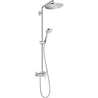 hansgrohe Kopfbrause "Croma Select S", (Kopfbrause, Handbrausehalterung, Handbrause, Einhebel-Brausemischer) von Hansgrohe