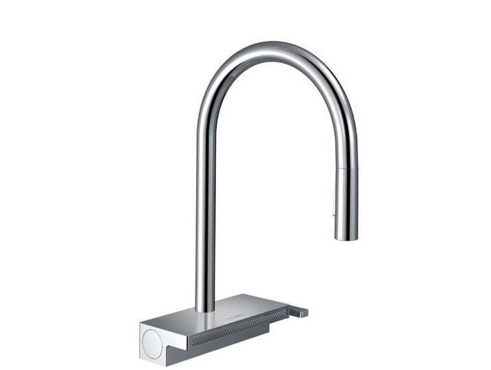 hansgrohe Küchenarmatur Aquno Select M81 Armatur 170, Ausziehbrause Mattschwarz von Hansgrohe