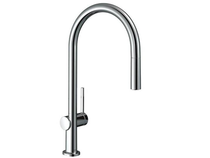 hansgrohe Küchenarmatur Talis M54 Armatur Einhebel-Küchenmischer 210, Ausziehauslauf Chrom von Hansgrohe