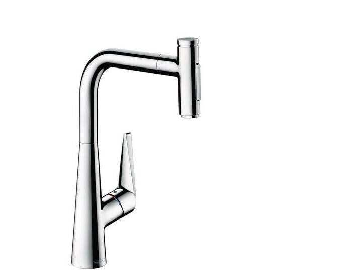 hansgrohe Küchenarmatur Talis Select M51 Armatur Wasserhahn 300, Ausziehbrause, 2jet Chrom von Hansgrohe