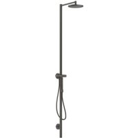 hansgrohe Nature Duschsäule Axor Starck m Kopfbrause, Handbrause, brushed black chrome von Hansgrohe