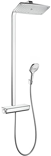 hansgrohe Raindance Select E 360 wassersparendes Duschsystem, 3 Strahlarten, Chrom von hansgrohe