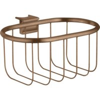 hansgrohe Seifenkorb Axor Montreux Met., Wandmont., 160x83mm, brush. r gold von Hansgrohe