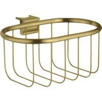 hansgrohe Seifenkorb Axor Montreux Met., Wandmont., 160x83mm, brushed brass von Hansgrohe