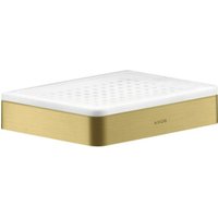 hansgrohe Seifenschale Axor universal Keramikeinsatz, brushed brass von Hansgrohe