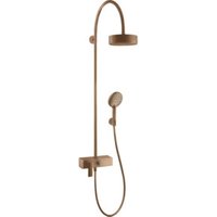 hansgrohe Showerpipe Axor Citterio brush. r gol, m EHM, Kopfbrause, 180mm, 1j hansgrohe Showerpipe Axor Citterio brush. r gol, m EHM, Kopfbrause, 180mm, 1j von Hansgrohe