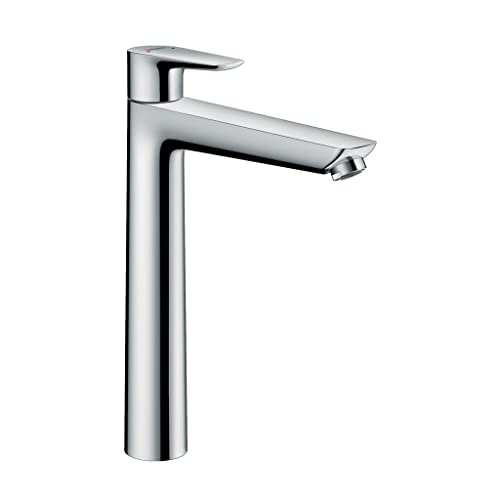 hansgrohe Talis E - Waschtischarmatur ohne Ablauf, Wasserhahn Bad mit Auslauf Höhe 240 mm, Mischbatterie Waschbecken wassersparend (EcoSmart), Chrom hansgrohe Talis E - Waschtischarmatur ohne Ablauf, Wasserhahn Bad mit Auslauf Höhe 240 mm, Mischbatterie Waschbecken wassersparend (EcoSmart), Chrom von Hansgrohe
