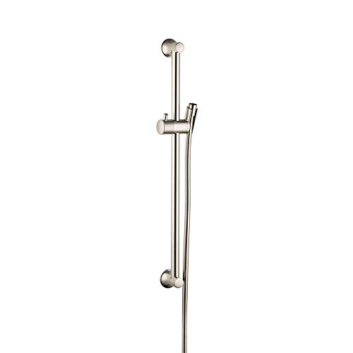 hansgrohe Unica'Classic Duschstange 0,65m, Brushed Nickel von hansgrohe