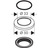 hansgrohe Unterlegscheibe 1-L.Waschtischmischer hansgrohe Unterlegscheibe 1-L.Waschtischmischer von Hansgrohe