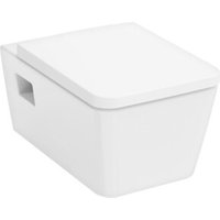 hansgrohe Wand-WC EluPura Original Q weiß, mit WC-Sitz, mit SmartClean von Hansgrohe