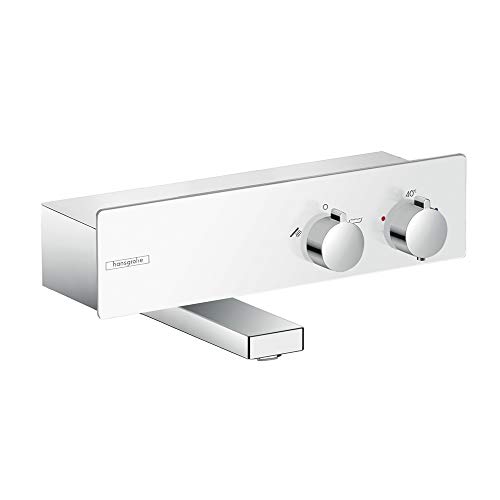 hansgrohe Wannenthermostat ShowerTablet 350 Aufputz, Weiß/Chrom von hansgrohe