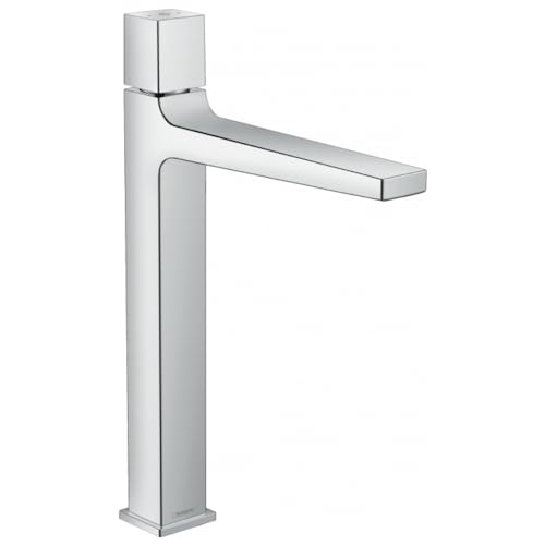 hansgrohe Wasserhan Metropol Select (Armatur mit Auslauf Höhe 260 mm und Push-Open Ablaufgarnitur) Chrom von hansgrohe