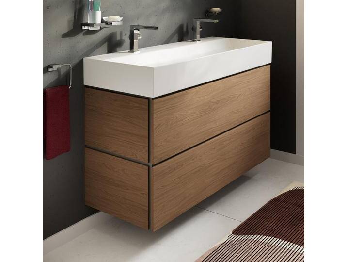 hansgrohe Xilesa E Waschtischunterschrank 118 cm mit 2 Auszügen und Push Open Funktion 2376368 von Hansgrohe