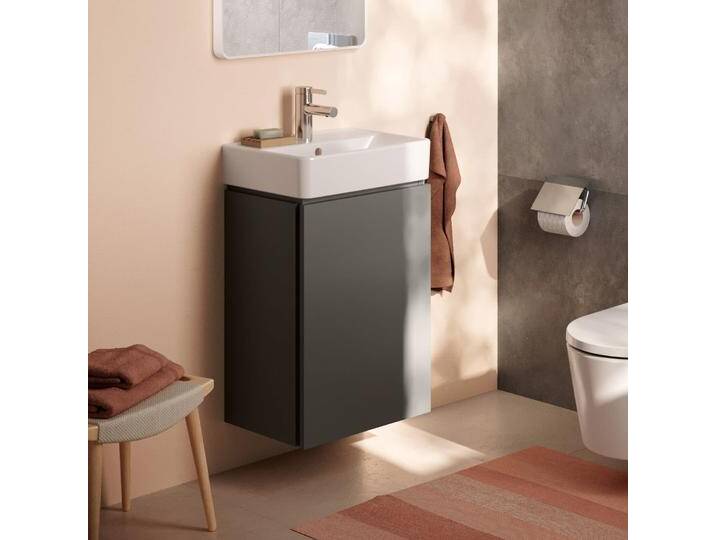 hansgrohe Xilesa E Waschtischunterschrank 43 cm mit 1 Tür, Türanschlag links 2375879 von Hansgrohe
