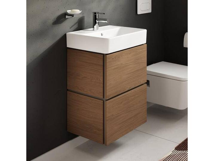 hansgrohe Xilesa E Waschtischunterschrank 48 cm mit 2 Auszügen und Push Open Funktion 2375945 von Hansgrohe