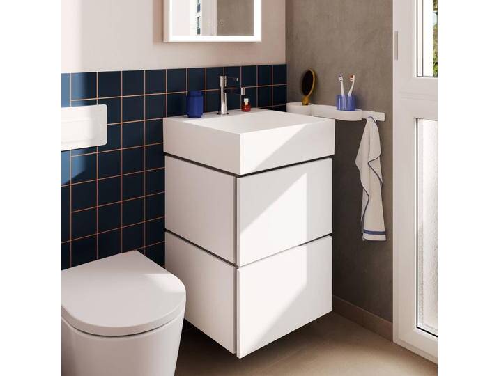 hansgrohe Xilesa E Waschtischunterschrank 48 cm mit 2 Auszügen und Push Open Funktion 2375953 von Hansgrohe