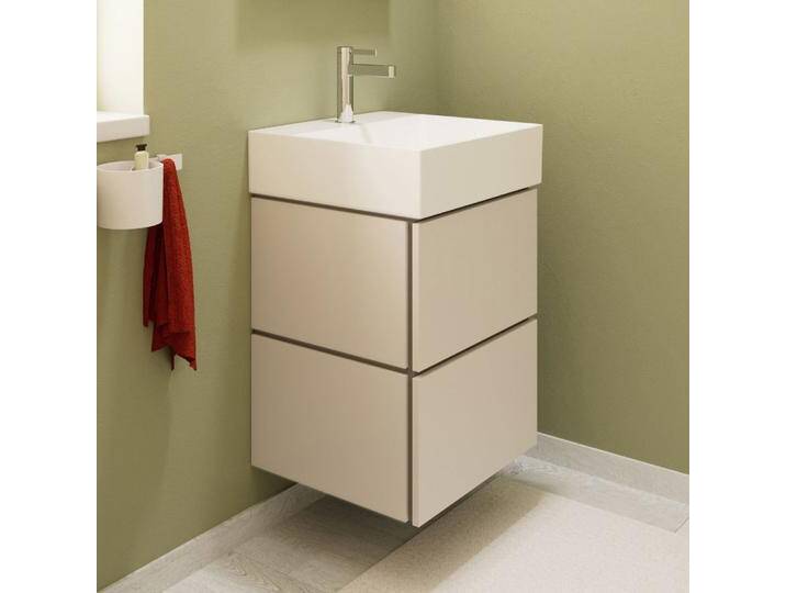 hansgrohe Xilesa E Waschtischunterschrank 48 cm mit 2 Auszügen und Push Open Funktion 2375955 von Hansgrohe