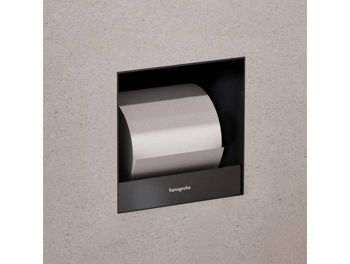 hansgrohe XtraStoris Original Einbau-Toilettenpapierhalter rahmenlos 15 x 14 x 15 cm 2120857 von Hansgrohe