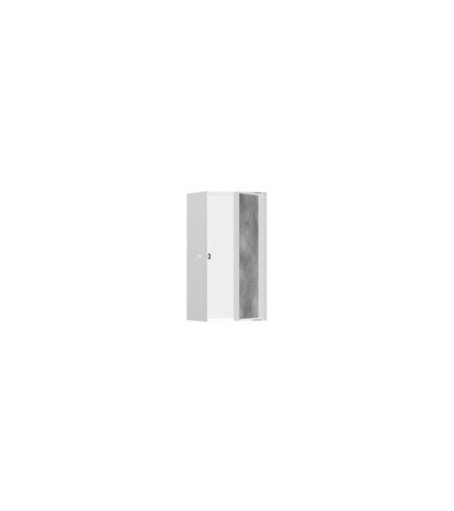 hansgrohe XtraStoris Rock Wandnische mit befliesbarer Tür 300x150x140 mm, 56088, Farbe: weiss matt von Hansgrohe