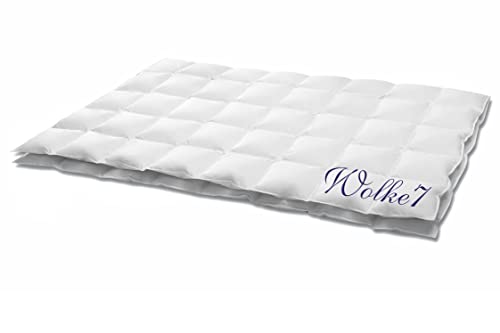 HANSKRUCHEN® Wolke 7 Bettdecke 200x220 cm - Extra leicht / Sommer - Made in Germany Kassettendecke aus 100% Baumwolle - Allergiker geeignet von Hanskruchen