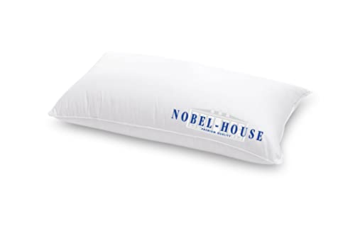 Hanskruchen Nobel House Luxus Kopfkissen, 70% Federchen / 30% Daunen, 40 x 80 cm von Hanskruchen