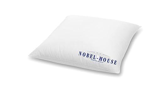 Hanskruchen Nobel House Luxus Kopfkissen, 70% Federchen / 30% Daunen, 80 x 80 cm von Hanskruchen