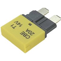 Hansor CBE1-2014 Sicherungsautomat Standard Flachsicherung 20A Gelb 1St. von Hansor