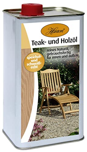 Hanton Teak- und Holzöl 1000ml von Hanton