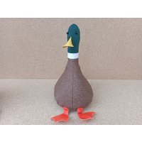 Cooler Ententürstopper/Buchstütze. Stockente Ente Männlich Mit Oder Ohne Fliege - Flach Verpackt Hochzeitsgeschenk Jubiläum Paare von LeCoolCanard
