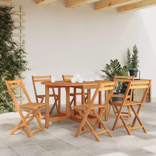 HaoChrymec Gartentisch 130x90x72 cm aus Massivholz Akazie, mit Naturöl-Finish, Wetterfest, Klappbar für Platzersparnis, Balkon Tisch, Beistelltisch Outdoor, Loungetisch Outdoor HaoChrymec Gartentisch 130x90x72 cm aus Massivholz Akazie, mit Naturöl-Finish, Wetterfest, Klappbar für Platzersparnis, Balkon Tisch, Beistelltisch Outdoor, Loungetisch Outdoor von HaoChrymec