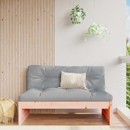 HaoChrymec Mittelsofa 120x95x69 cm Massivholz Douglasie, Latten-Design, Mit Komfortablem Kissen, Gartenmöbel Set, Outdoor Sofa, Sitzgruppe Outdoor von HaoChrymec