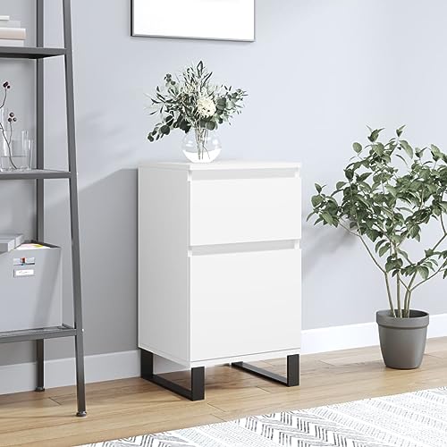 HaoChrymec Sideboard Holzwerkstoff mit Eisenbeinen, Viel Stauraum, Modernes Design, Wohnzimmer Kommode, Beistellschrank Weiß, 40 x 35 x 70 cm HaoChrymec Sideboard Holzwerkstoff mit Eisenbeinen, Viel Stauraum, Modernes Design, Wohnzimmer Kommode, Beistellschrank Weiß, 40 x 35 x 70 cm von HaoChrymec