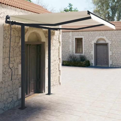Stützen für Markisen Set, Standfuß für Markisen, Eisenmaterial, Stabilität für Terrasse und Balkon, Anthrazit, 300 x 245 cm Stützen für Markisen Set, Standfuß für Markisen, Eisenmaterial, Stabilität für Terrasse und Balkon, Anthrazit, 300 x 245 cm von HaoChrymec