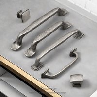 3 3/4 "' 5 Antik Silber Schrank Knäufe Kommode Bronze Türgriffe Griffe Rustikale Küche Hardware Pulls X-78H von HaoDesign