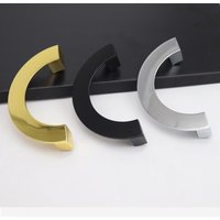 3.75'' 5'' Halbkreis Schubladengriffe Griff Chrom Gold Kommode Knäufe Drop Ring Pull Küchenschrank Türgriffe 96 128 X-76R von HaoDesign