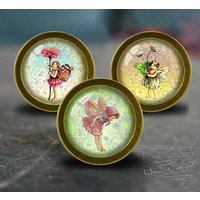FeeSchatulle Knäufe/Handgemachte Vintage Bronze Möbel Möbelknöpfe von HaoDesign