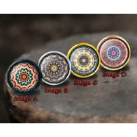 Kaleidoskop Knäufe/Schubladenknöpfe/ Handgemachte Bronze Kommode Knäufe Schrankknöpfe/Pull Möbelknauf von HaoDesign
