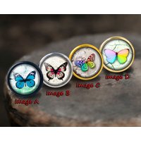Schmetterling Knäufe/Schubladenknöpfe/ Handgemachte Bronze Kommode Knäufe Schrankknöpfe/Pull Möbelknöpfe von HaoDesign