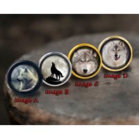 Wolf Knäufe/Schubladenknöpfe/ Handgemachte Bronze Kommode Knäufe Schrankknöpfe/Pull Möbelknöpfe von HaoDesign